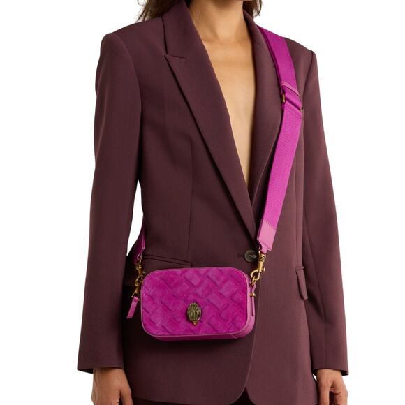 Kurt Geiger small Kensington Quilted Leather Camera Bag - Picture 6 of 6